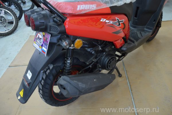  IRBIS BWS 150 ( ) 150cc, 4,   120/70-12 / 120/70-12, (2 ,) , ,   , ,