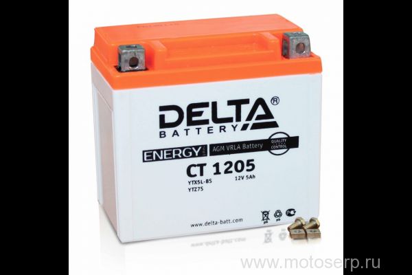  12  5 (11470106) YTX5L-BS,YTZ7S Delta () ( CT 1205 ( CT 1205