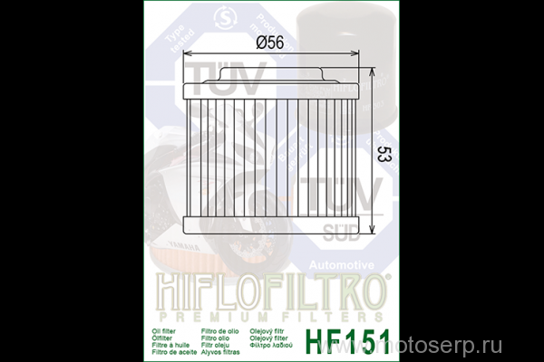 ,  HI FLO HF151 (X305) 62352 JP ()