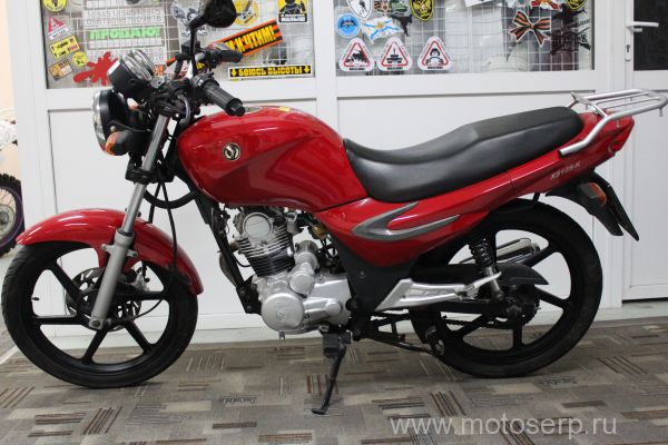  / SYM XS125-K (   -) 125 cc, 4 ,,  5 ,, , ,  18",  3850 ,   ()