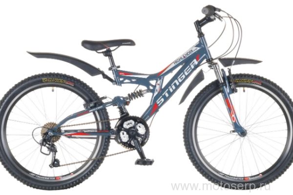 STINGER HIGHLANDER 100 V (  100) 24"; 18; -; -V-Brake;  ()