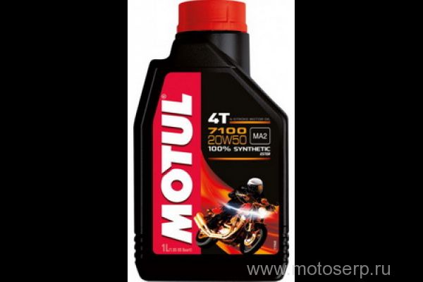  MOTUL 7100 4T SAE 20W-50 100% Synt, Ester 1 () (MOTUL 104103