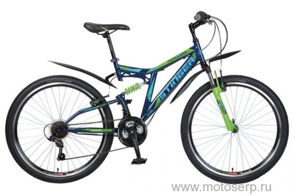 STINGER HIGHLANDER 100 V (  100) 26"; 18; -; -V-Brake;  ()