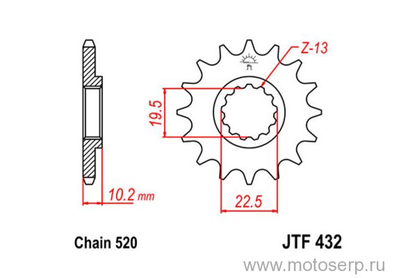   JTF432-13 SUNSTAR JP ()