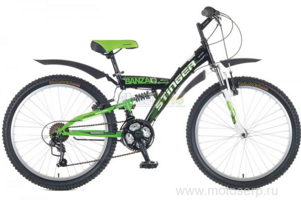 STINGER BANZAI ( ) 24"; 18; -; -V-Brake;  ()