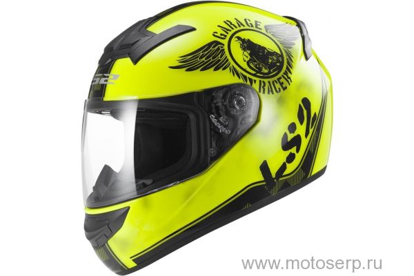    LS2 FF352 ROOKIE FAN HI-VIS YELLOW  () (LS2