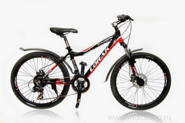 LORAK DINAMIC ( ) 24"; 21; -; -Disk;  Lorak 245;  ,SHIMANO RD-TX35 ()